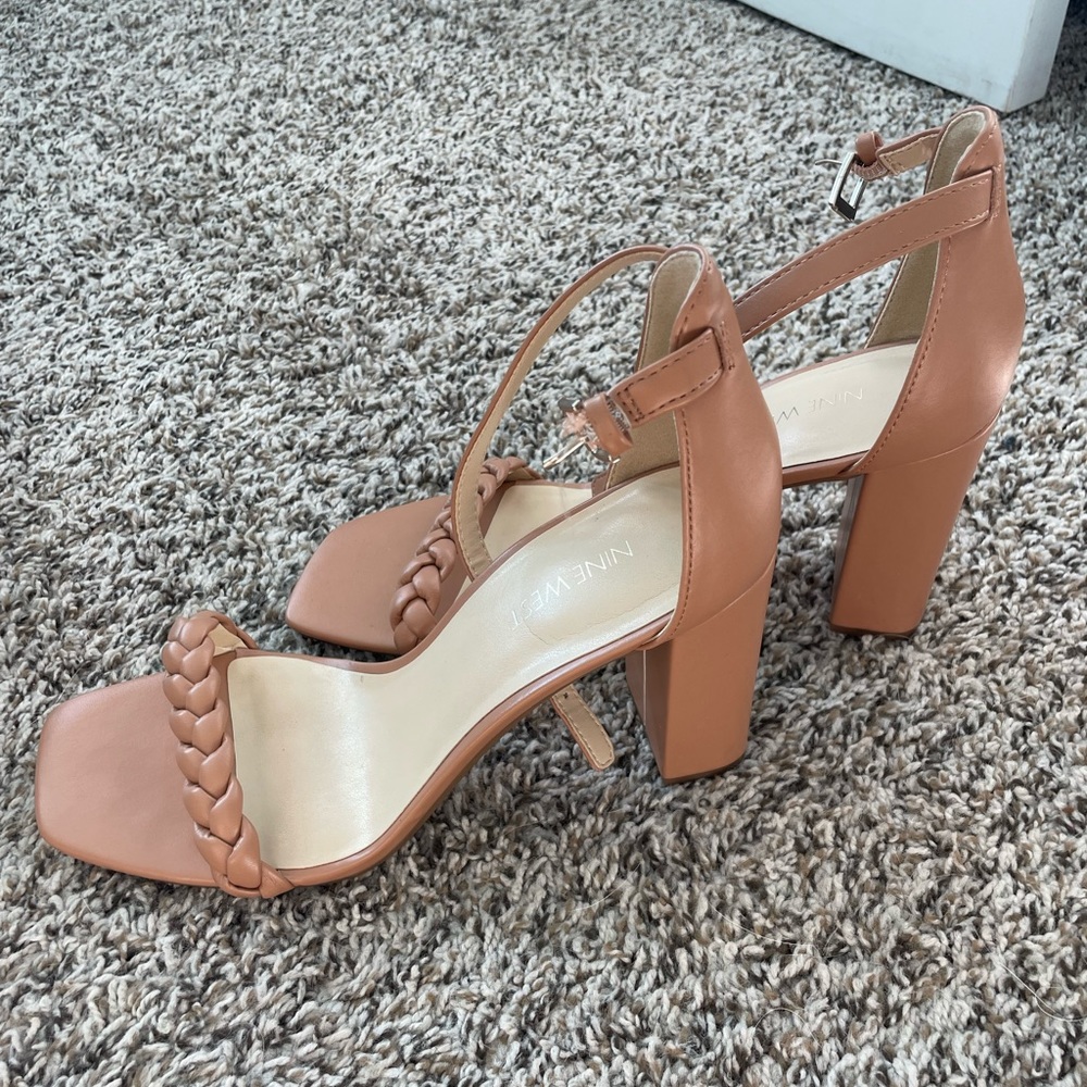 Nine West Nude Heels